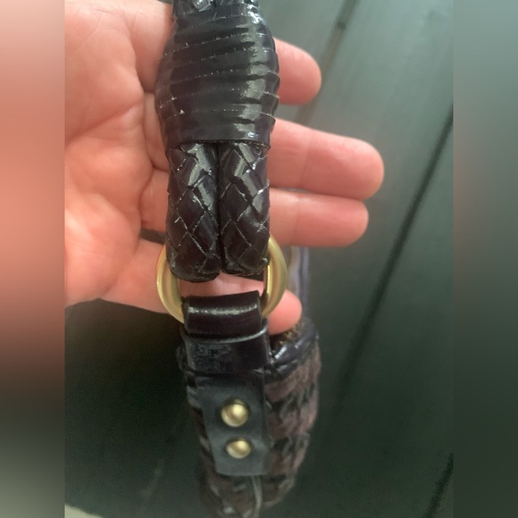 👜👜 Cole Hann From the IMO Collection Genevieve Weave Hobo Bag🐻🐻🐻 - Picture 6 of 9